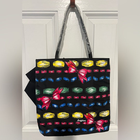 New! Brighton Holiday Take a “Beau” Tote Bold Jewel Tone Ribbon Bow Design NWT! - Picture 6 of 9